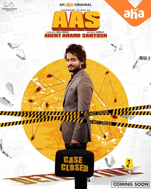 Agent Anand Santosh Web Series first look