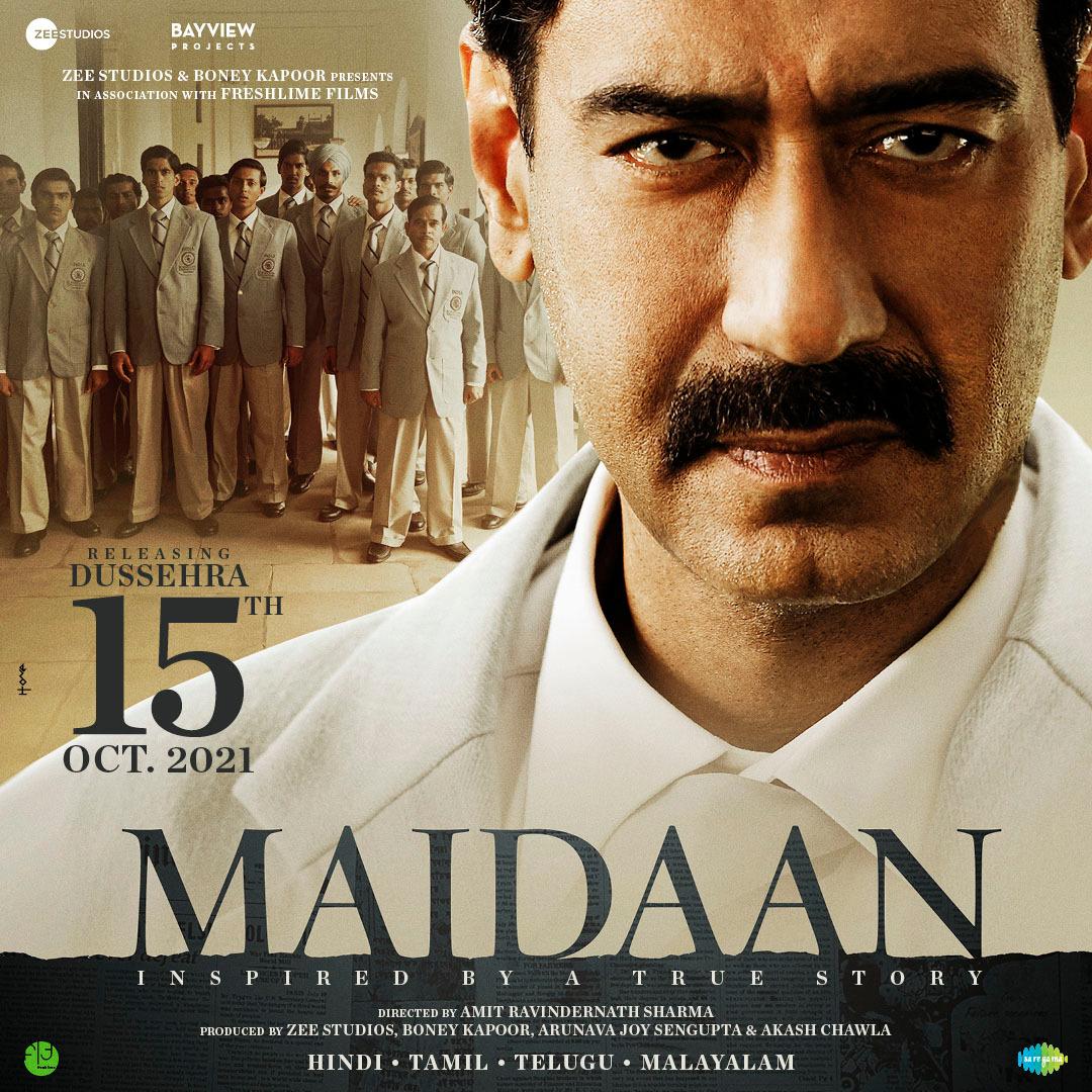 Ajay Devgn's 'Maidaan' To Release on 15th October, 2021