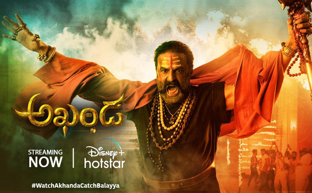 Akhanda, streaming now on Disney Hotstar 