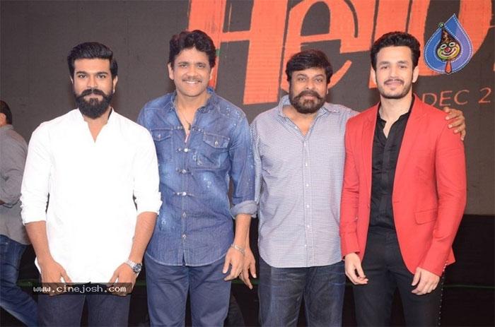 Akhil Calls Chiranjeevi Pedananna and Charan Peddannayya