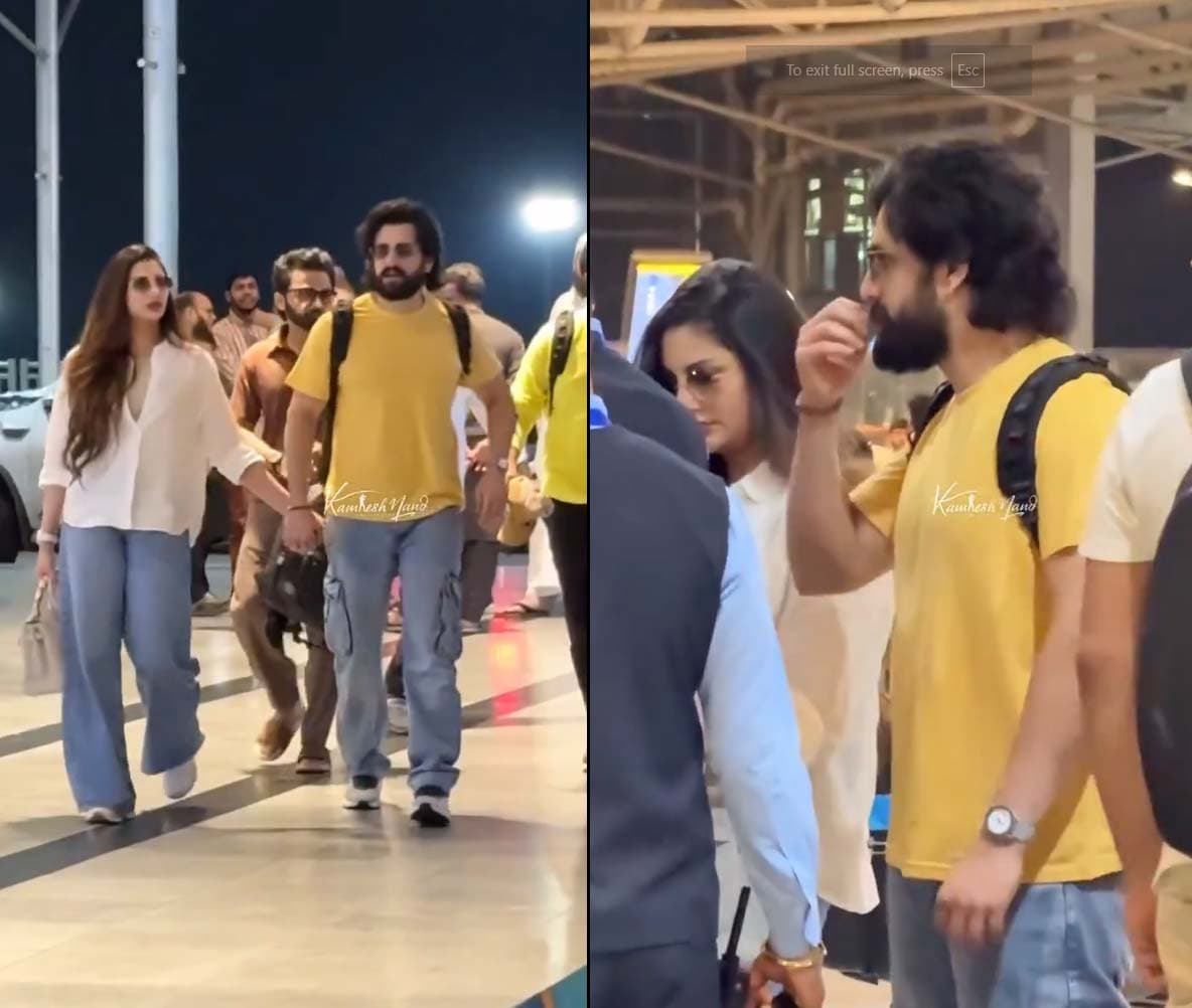 Akhil Spotted with Future FiancÃ©e at the Airport