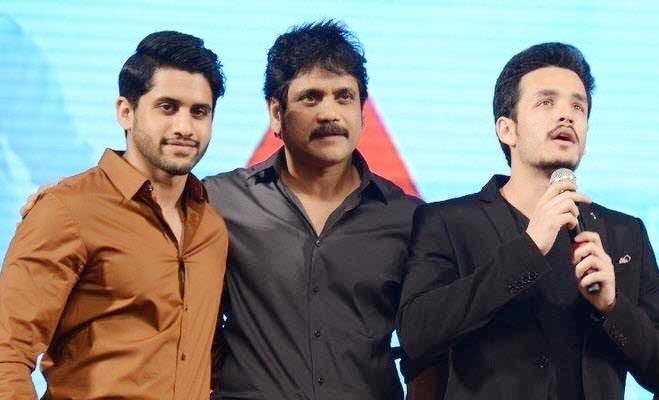 Akkineni fans dharna