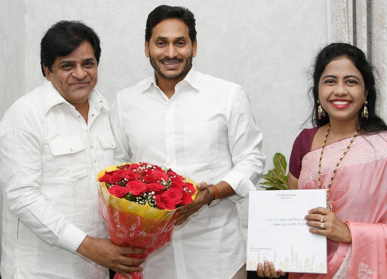 Ali invites CM Jagan 