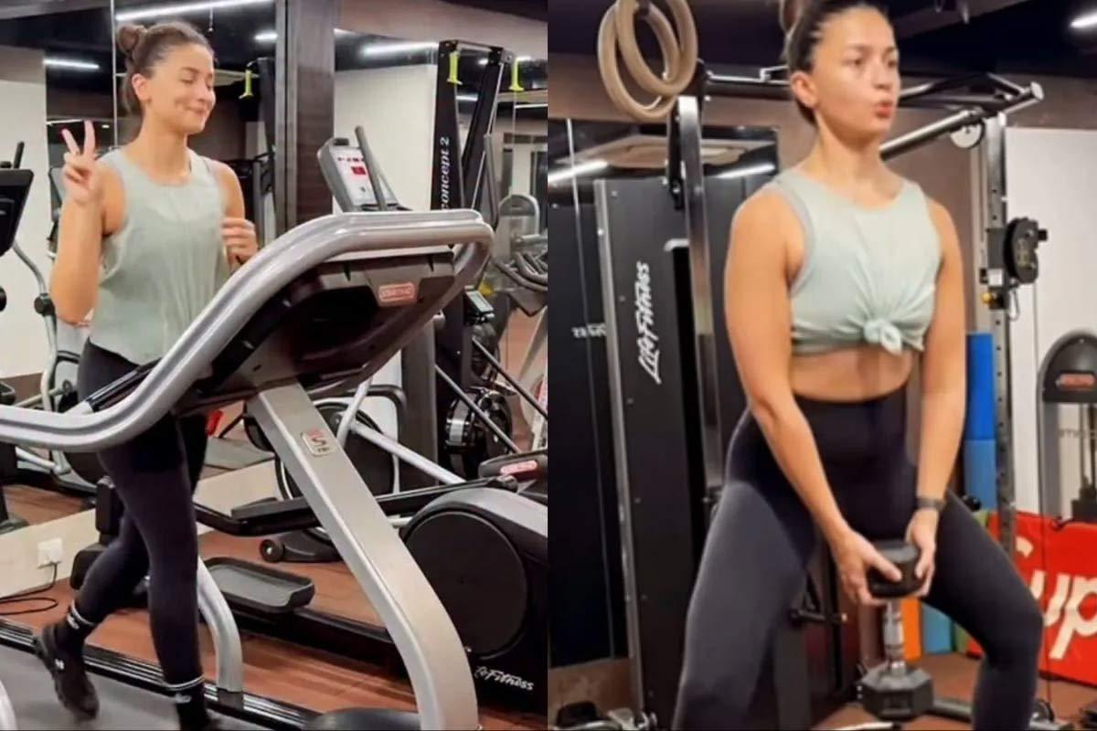 Alia Bhatt does intense glute workout