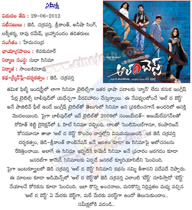 CineJosh news