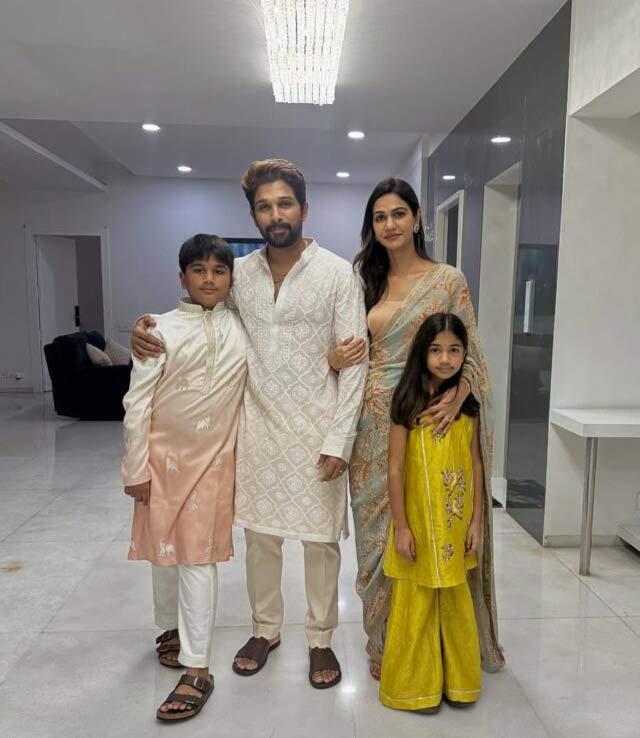 Allu Arha birthday celebration at Dubai