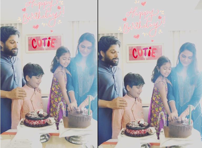 Allu Sneha Birthday celebrations 