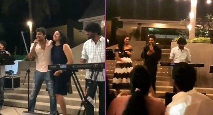 Allu Arjun and Nani Stage Dance at Bangkok