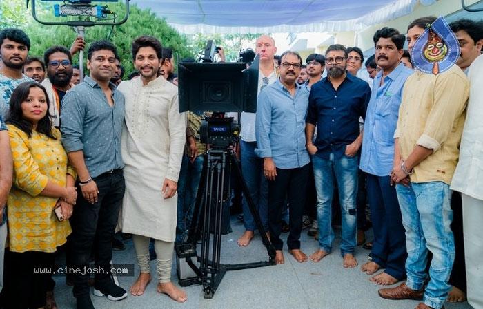 Allu Arjun and Sukumar Combo 3rd Film Launched
