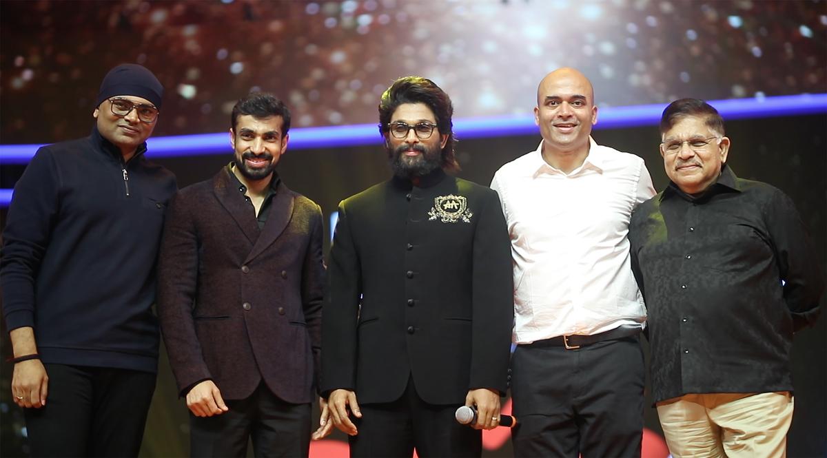 Allu Arjun at aha 2.0 event
