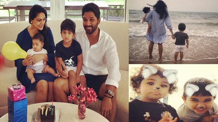Allu Arjun Enjoying His Vacation In Paris With His Family