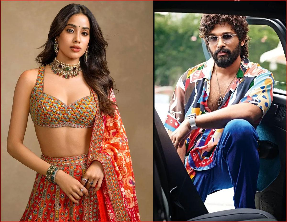 Allu Arjun Gunning For Janhvi Kapoor