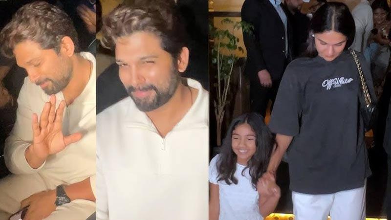 Allu Arjun in Mumbai