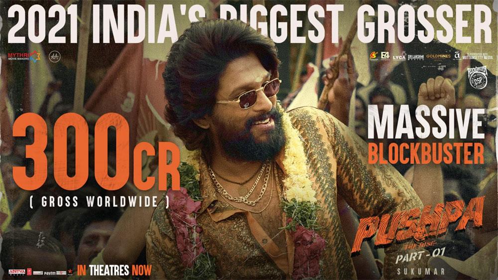Allu Arjun Powers Pushpa To Over Rs 300 Crores
