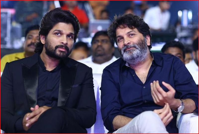 Allu Arjun with Trivikram after Pushpa 2