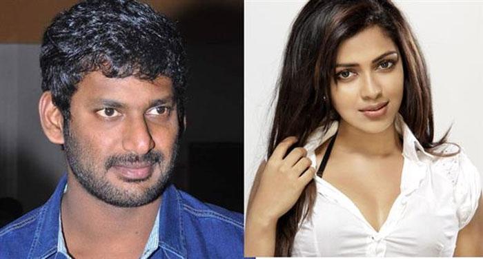 Amala paul says Thanks to Hero Vishal