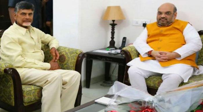 Amit Shah invites Chandrababu Naidu for talks on package