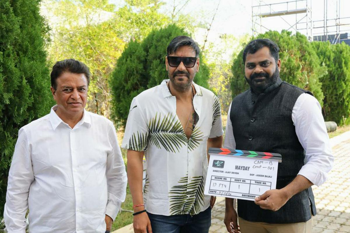 Amitabh Bachchan-Ajay Devgn's 'MayDay' goes on floors in Hyderabad