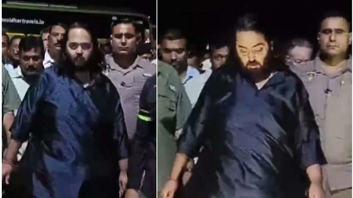 Anant Ambani Dwarka Padyatra