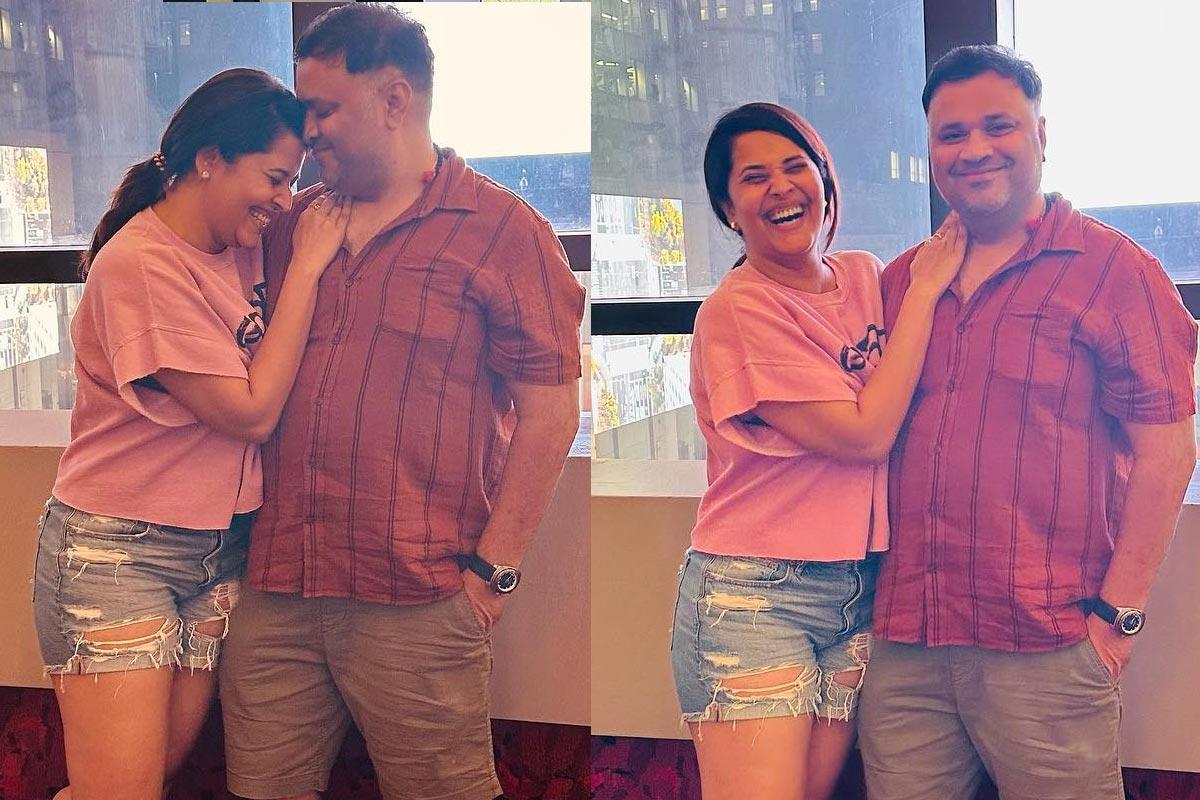Anasuya is now enjoying her USA tour