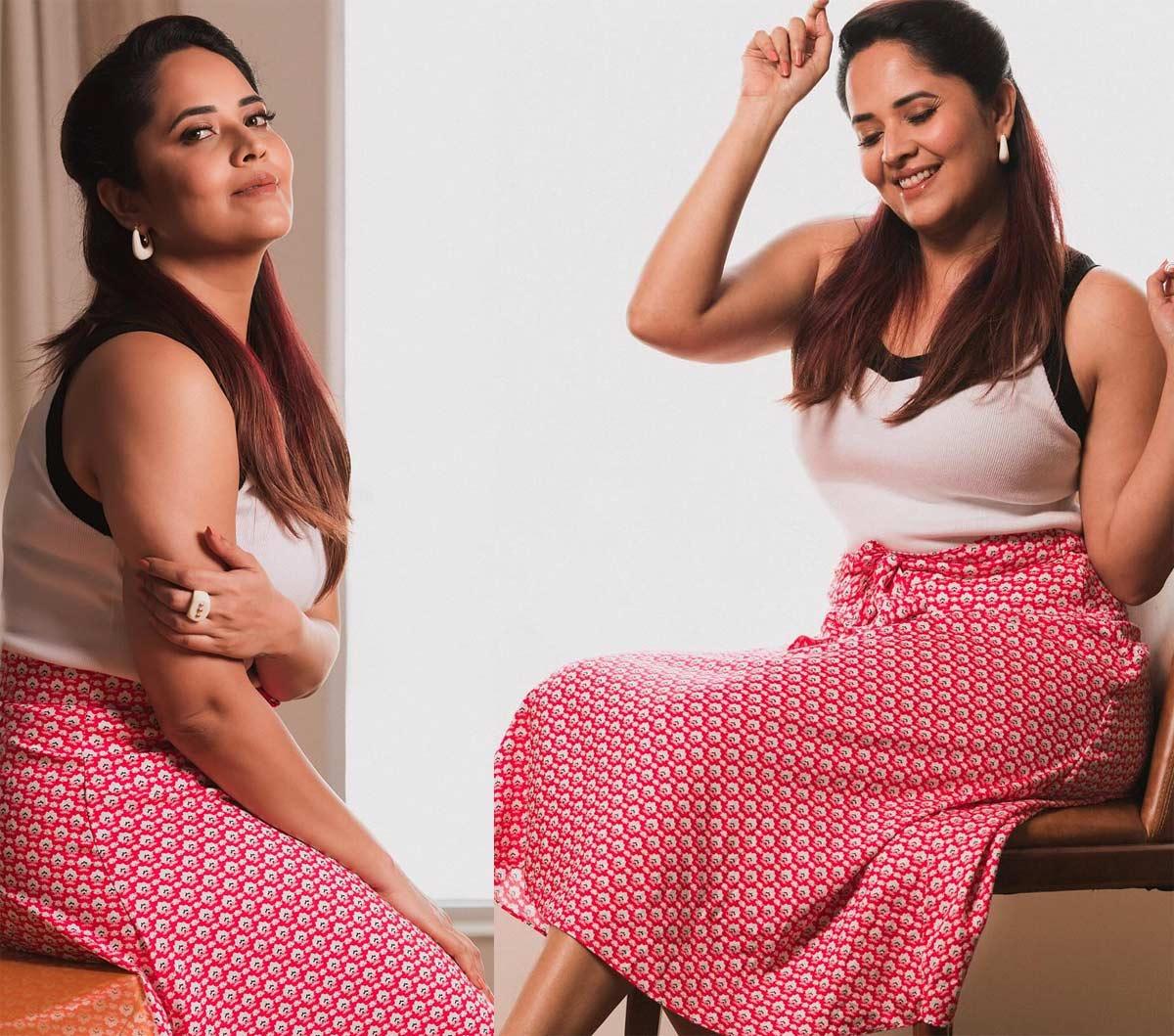 Anasuya latest look viral