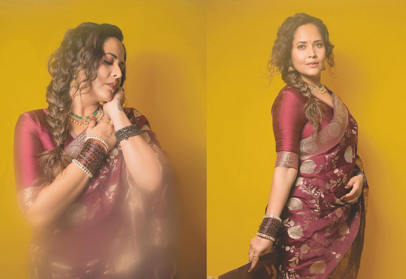 Anasuya Latest photo Shoot Viral 