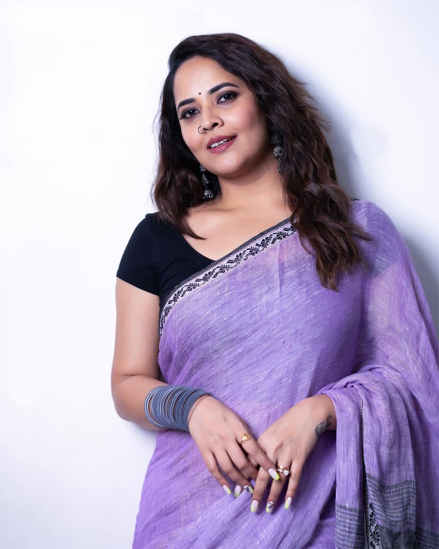  Anasuya who does not want to leave