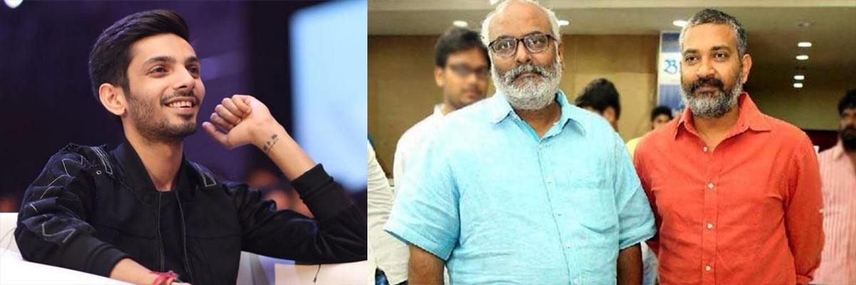 Anirudh Ravichander and MM Keeravani have a music session for RRR
