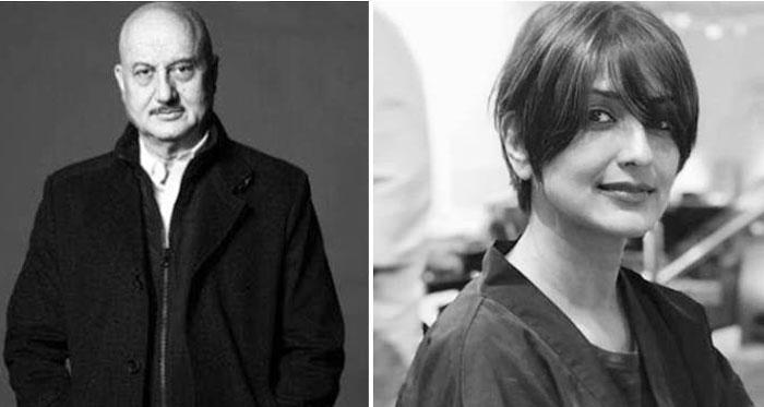 Anupam Kher calls Sonali Bendre his 'HERO'