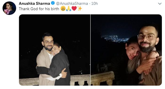 Anushka Sharma Tweet On Kohli Creates Sensation in Social Movie