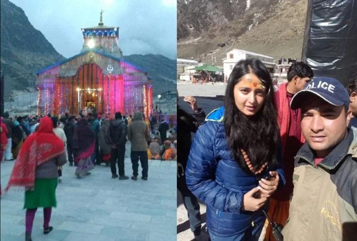 Anushka Visits Kedarnath Temple