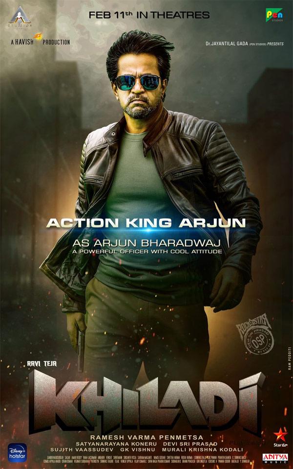 Arjun as Arjun Bharadwaj in Khiladi