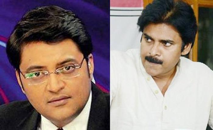 Arnab Goswami Sensational Comments on Pawan Kalyan