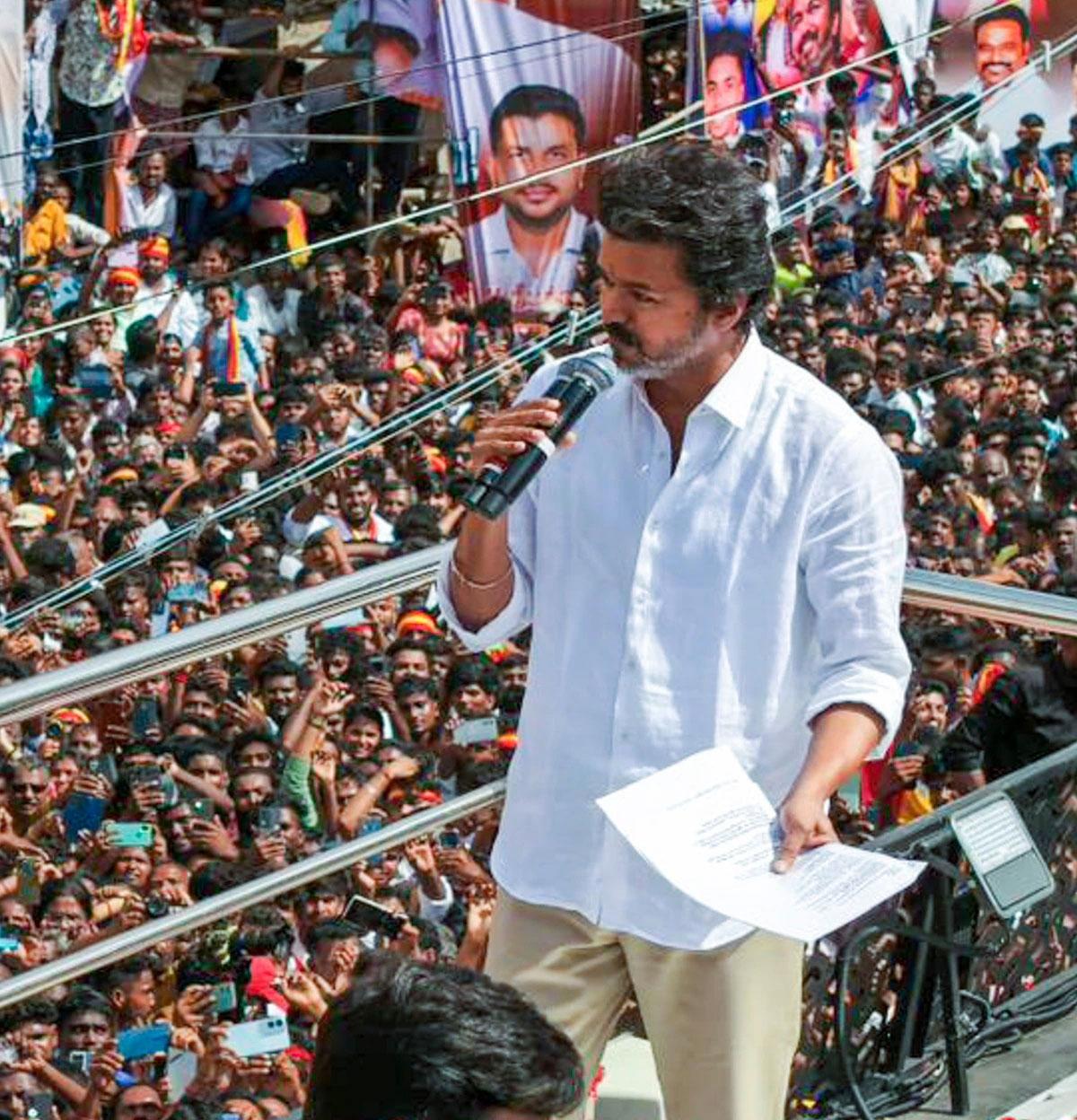 ArrestVijay trends as social media 
