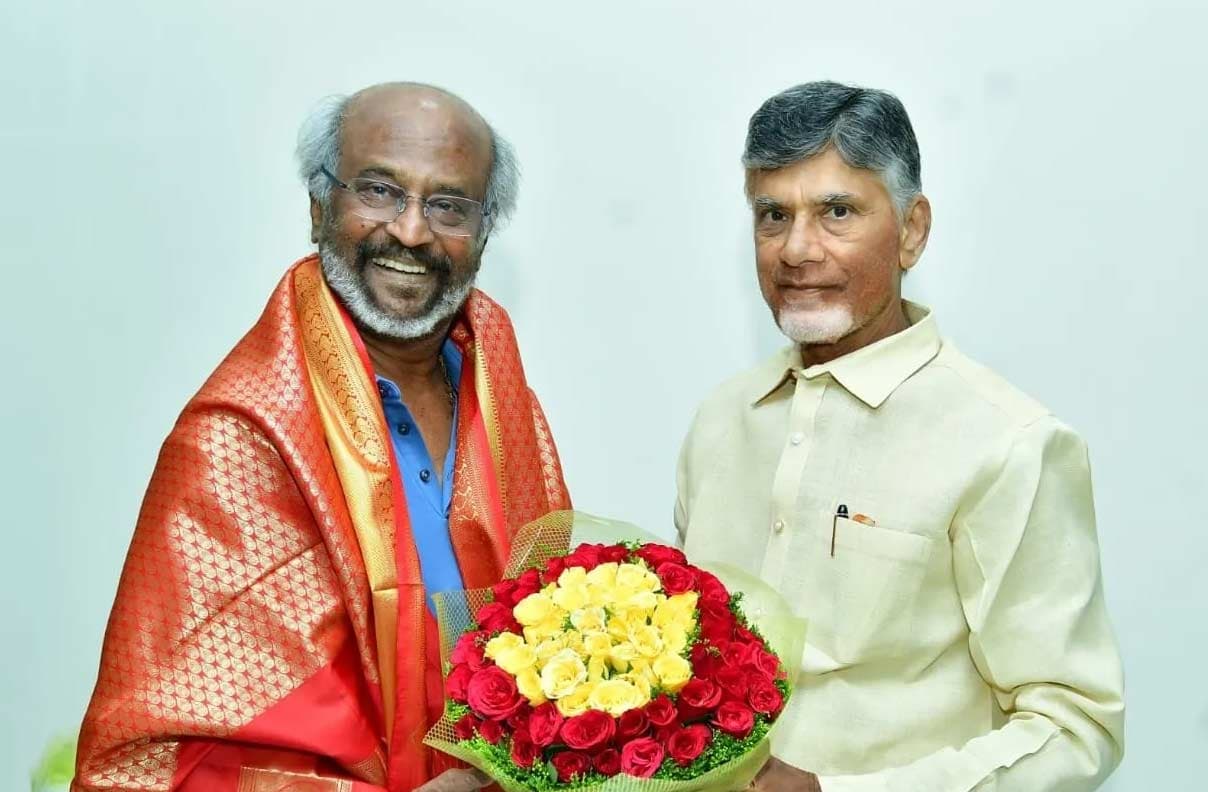 Arrival of superstar in Vijayawada
