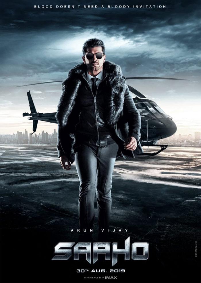 Arun Vijay Look From Saaho Released