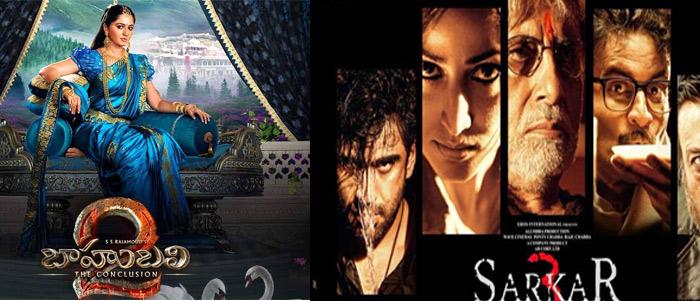 Baahubali 2 Movie Given Shocked to Sarkar 3