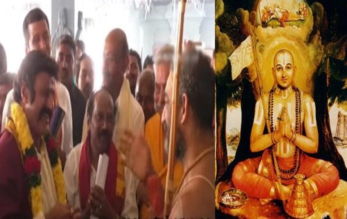Balakrishna again Confirms Movie on Ramanujaâ€™s Biopic