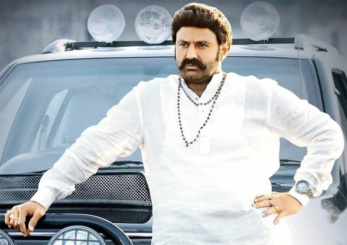 Balakrishna is Doing Risky shot on Car!
