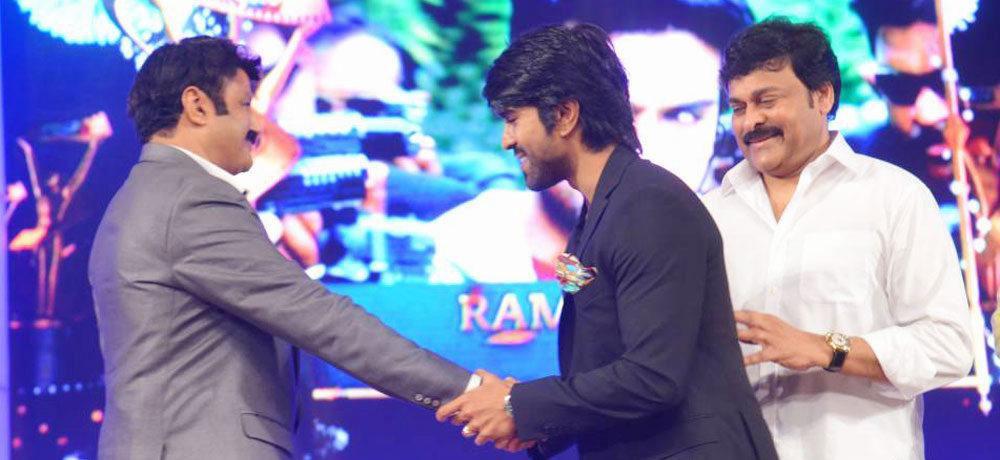 Balakrishna support to Ram charan