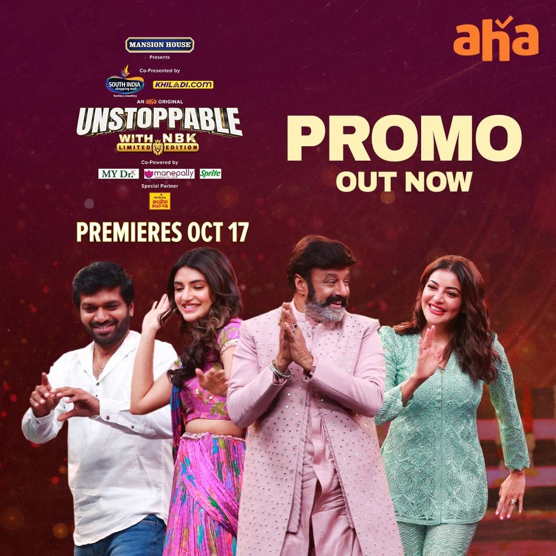 Balakrishna Unstoppable 3 promo out