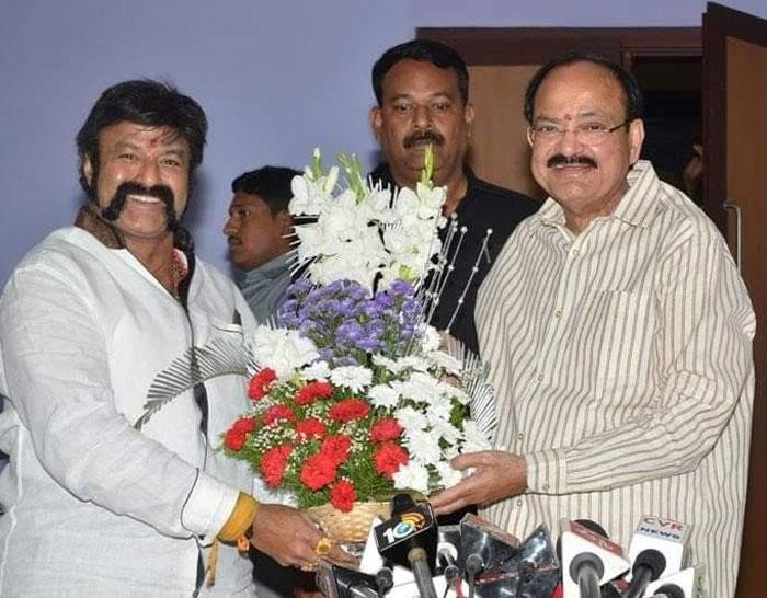 Balayya Birthday wishes to Vice President of India