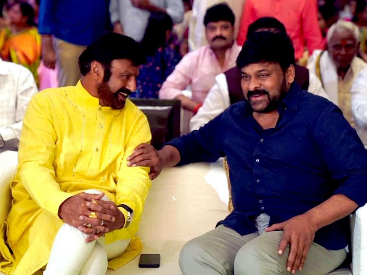 Balayya in Chiru Place