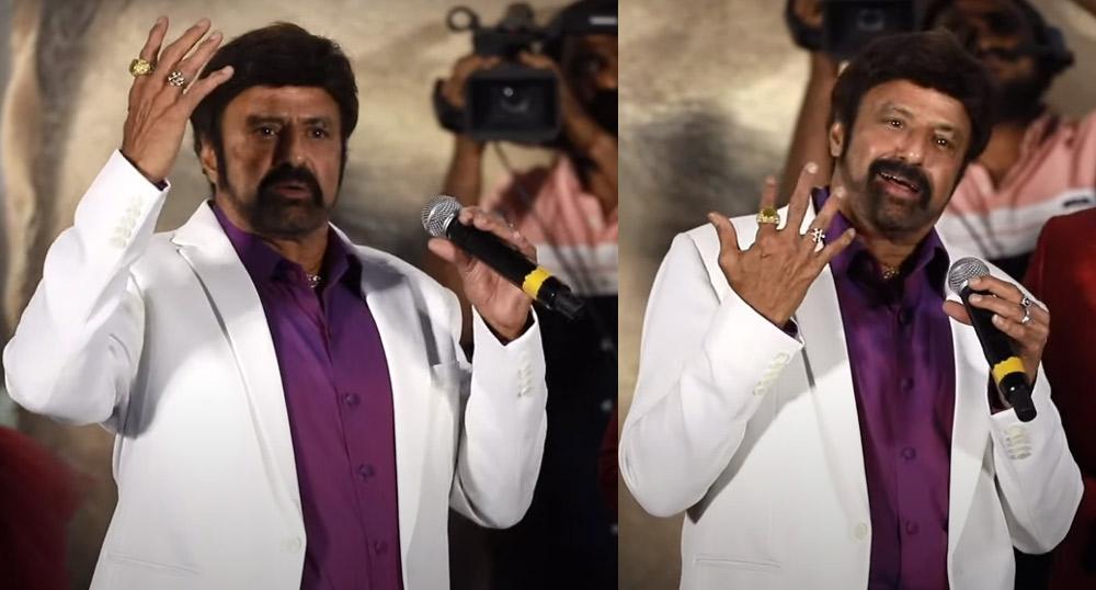 Balayya Shared Goa Rings Story at Dhamki Trailer Launch
