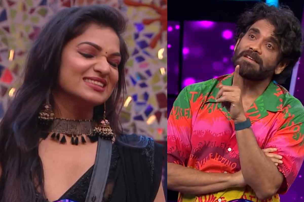 BB7 : Nagarjuna gives an indirect hint to Ashwini