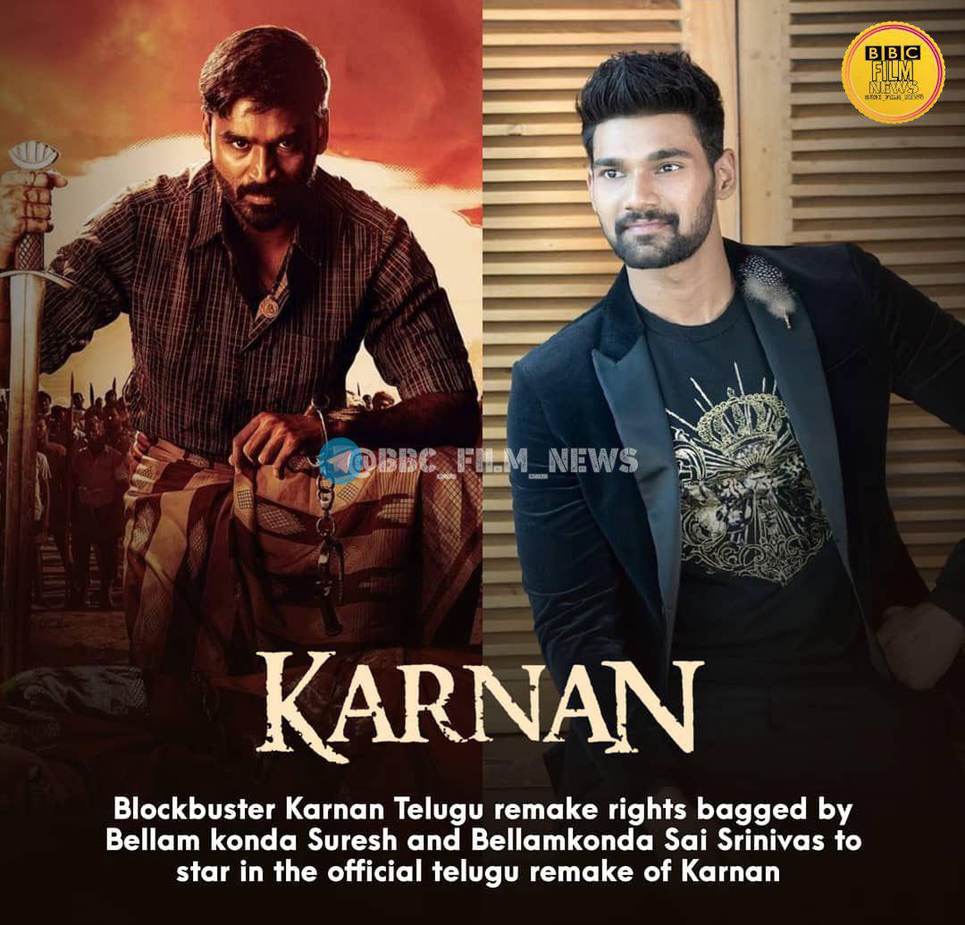 Bellamkonda Sreenivas to star in the Telugu remake of Karnan?