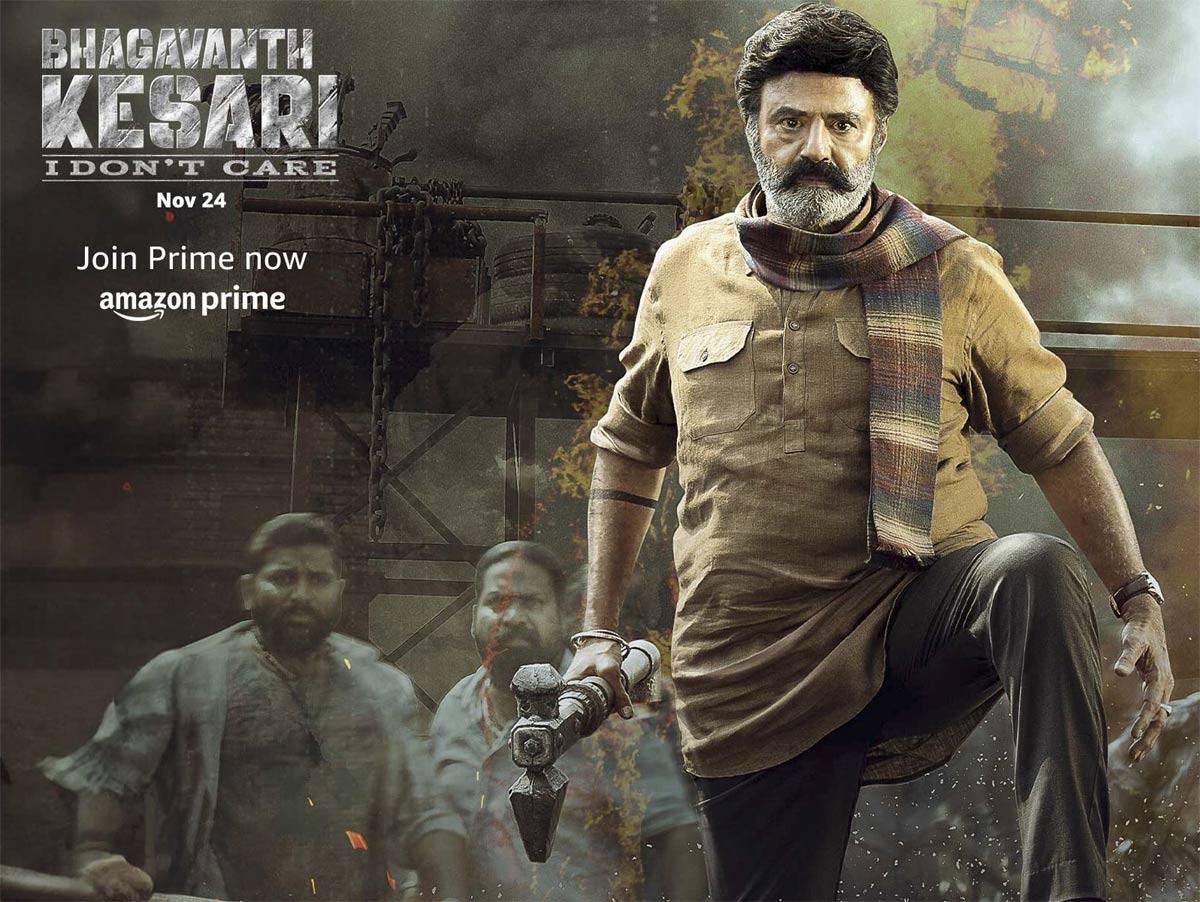 Bhagavanth Kesari on Amazon Prime from Tomorrow