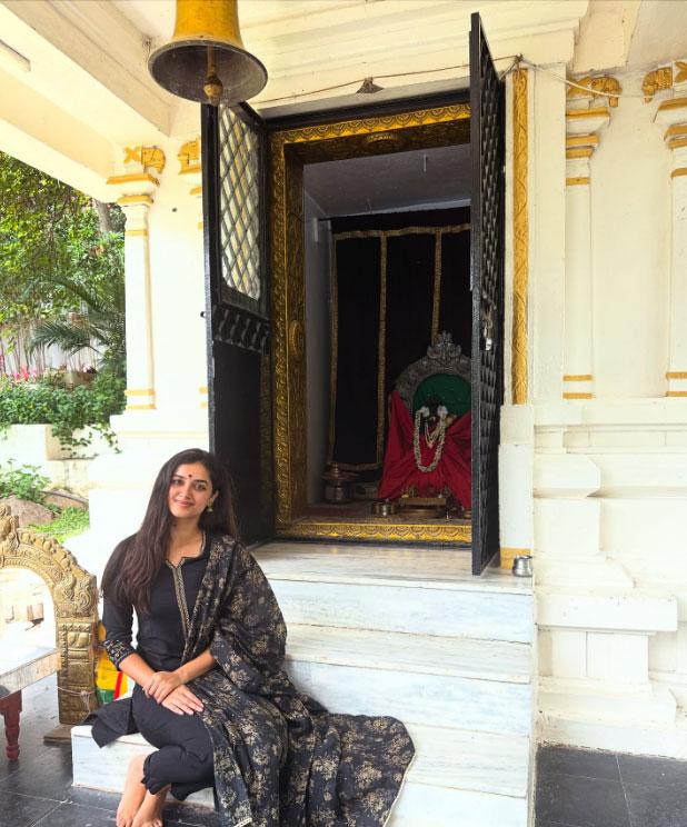 Bhagyashri Borse calls herself God Daughter