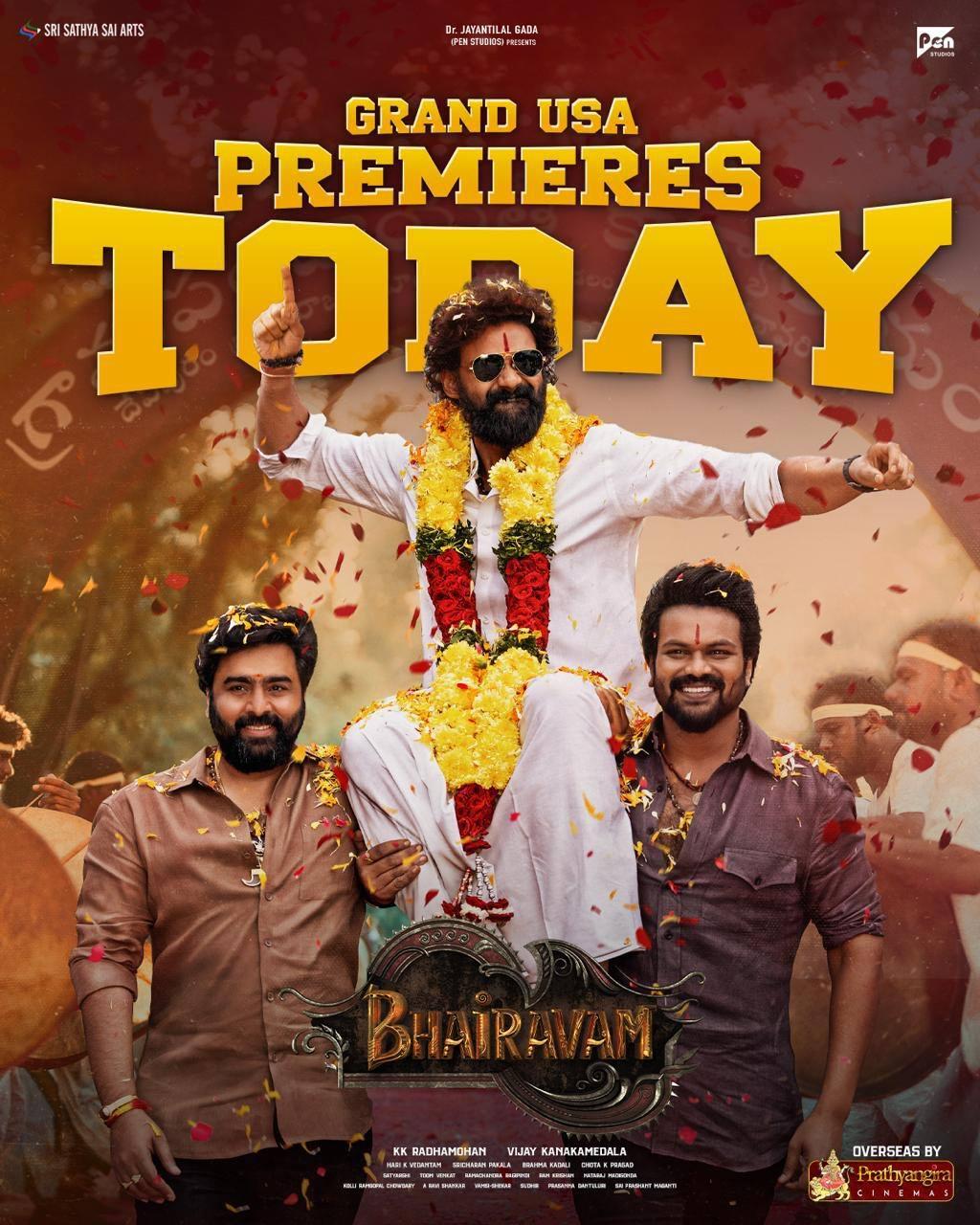 Bhaiaravam Releasing tomorrow