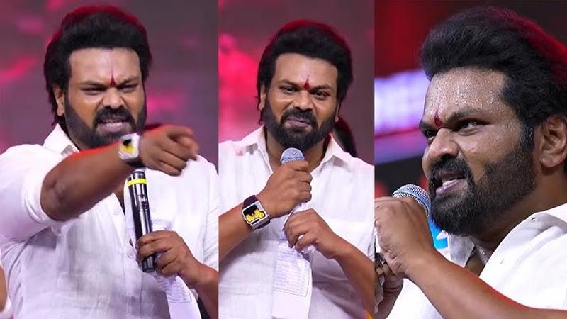 Bhairavam event: Manchu Manoj emotional